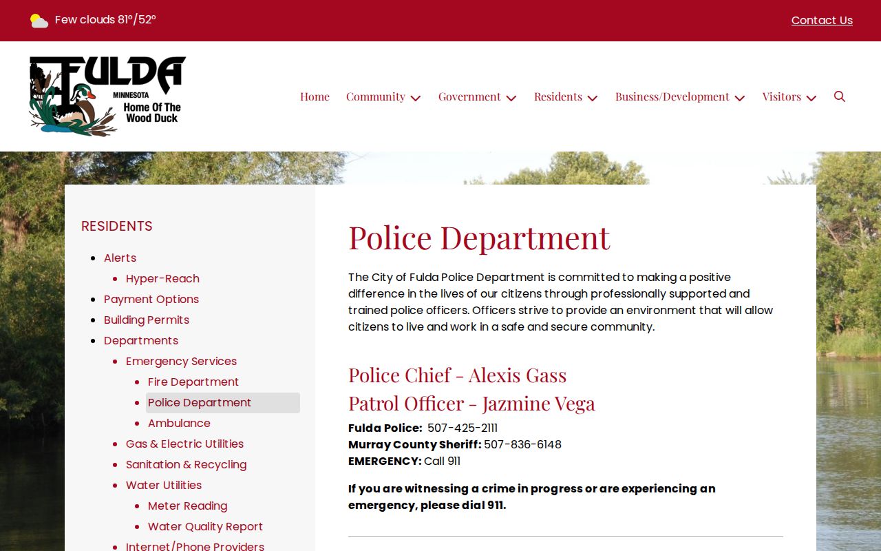 Fulda court docket boundary between police contacts and court records